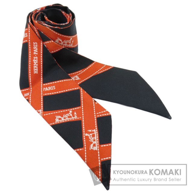HERMES エルメス ツイリー スカーフ シルク レディース