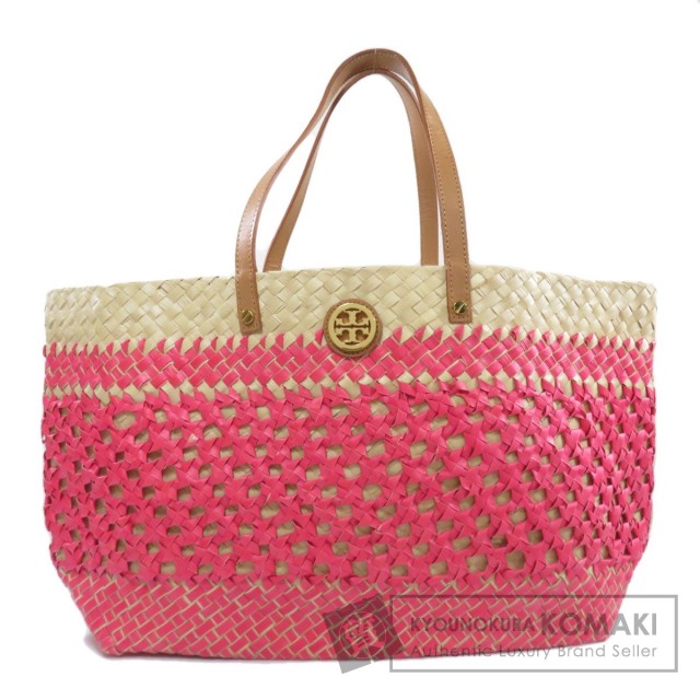 Tory Burch トリーバーチ ストロートート トートバッグ ストロー  