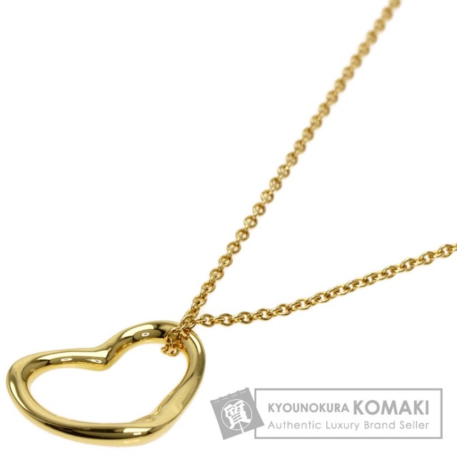 ティファニー　TIFFANY　K18 ゴールド　オープンハートネックレス 楽天市場】ティファニー オープンハート ネックレス