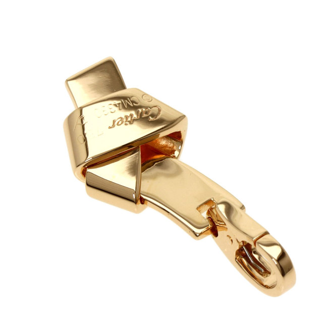 CARTIER カルティエ ノット ダイヤモンド チャーム K18ピンクゴールド 