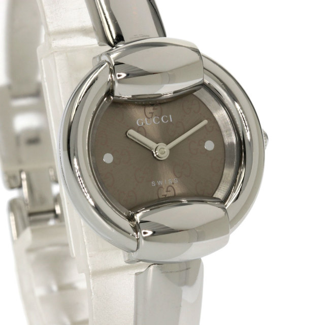 GUCCI グッチ 1400L GG文字盤 腕時計 ステンレススチール/SS レディース