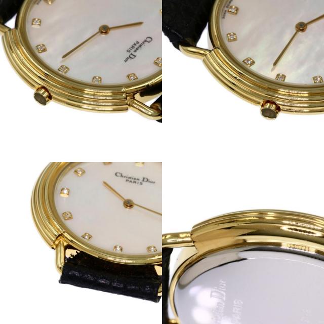 Christian Dior D58-121-2 ヴィンテージ シェル文字盤 CHRISTIAN DIOR クリスチャンディオール D58-121-2 ラウンド