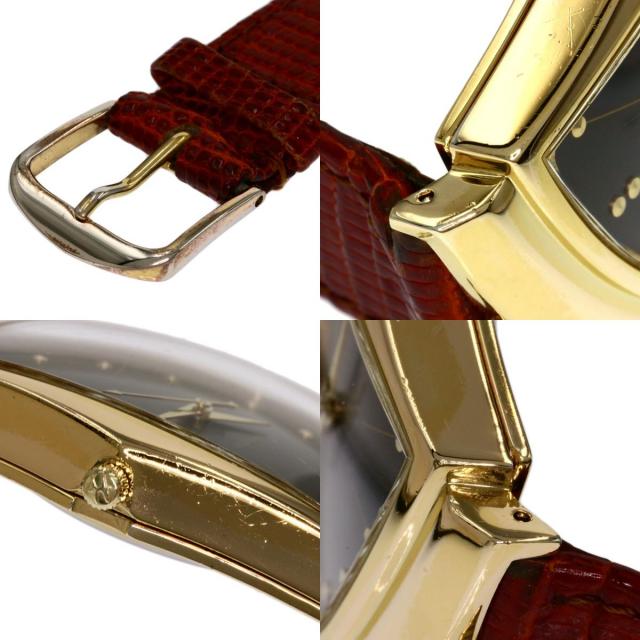 HAMILTON ハミルトン 6108 ベンチュラ 腕時計 GP/革 メンズ