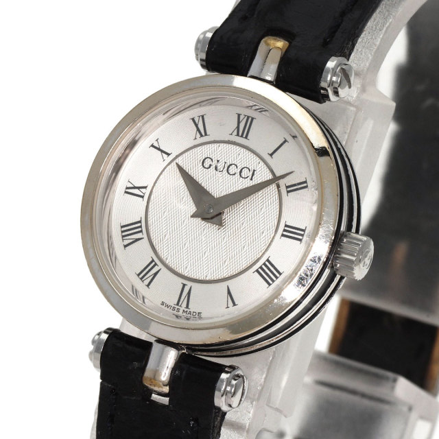 GUCCI グッチ 2040L 腕時計 ステンレススチール/革 レディース