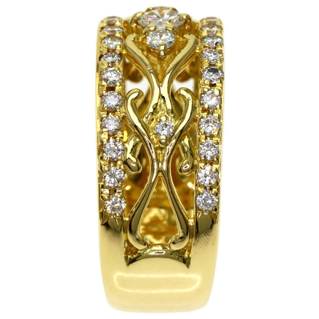 star sand 星の砂 ダイヤモンド リング・指輪 K18イエローゴールド  