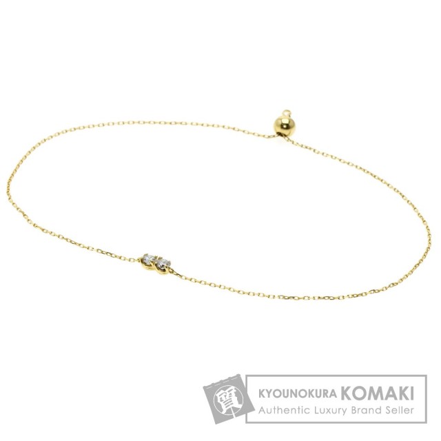 AHKAH アーカー フィルージュ ダイヤモンド ブレスレット K18イエロー  