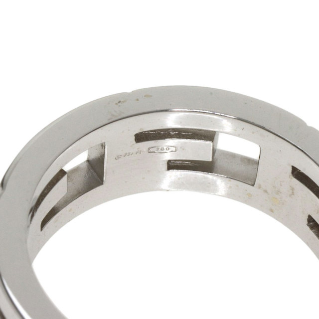 Gucci GGロゴリング 18Kホワイトゴールド GUCCI グッチ Gロゴ リング・指輪 K18ホワイトゴールド レディース