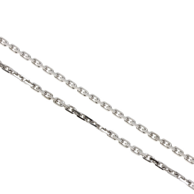 カルティエネックレス ラブチャームネックレス K18 ホワイトゴールド  