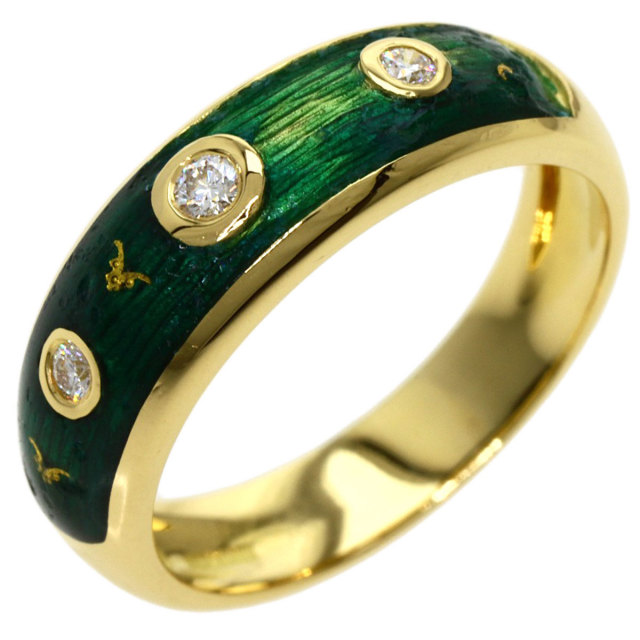FABERGE ファベルジェ ダイヤモンド リング・指輪 K18イエローゴールド