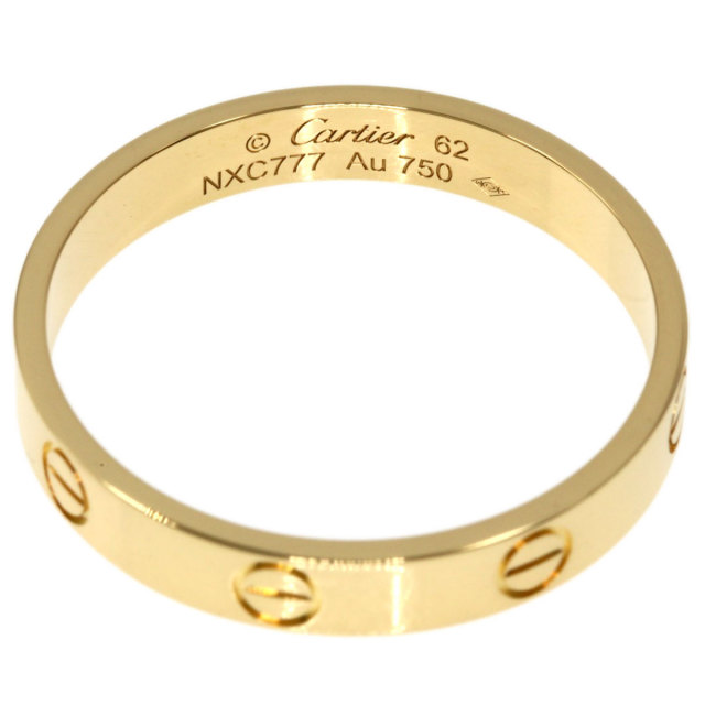 CARTIER カルティエ ミニラブリング #62 リング・指輪 K18イエロー  