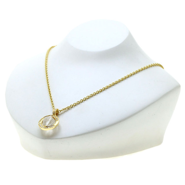 Boucheron ブシュロン クリスタル ダイヤモンド ネックレス K18  