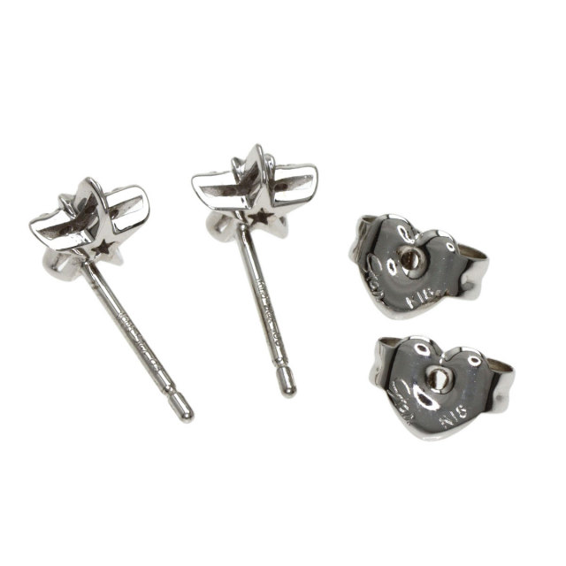 STAR JEWELRY スタージュエリー スターモチーフ ダイヤモンド ピアス 