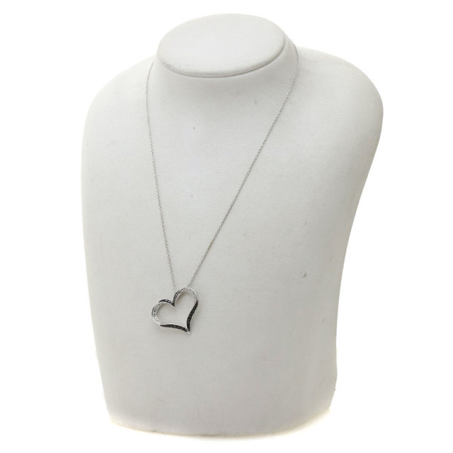 Ponte Vecchio ポンテヴェキオ ダイヤモンド ハート ネックレス K18  