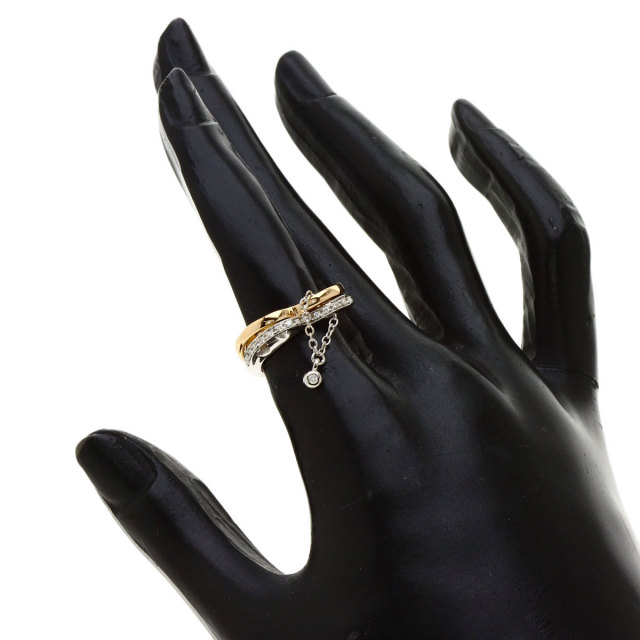STAR JEWELRY スタージュエリー ダイヤモンド 2連 リング・指輪