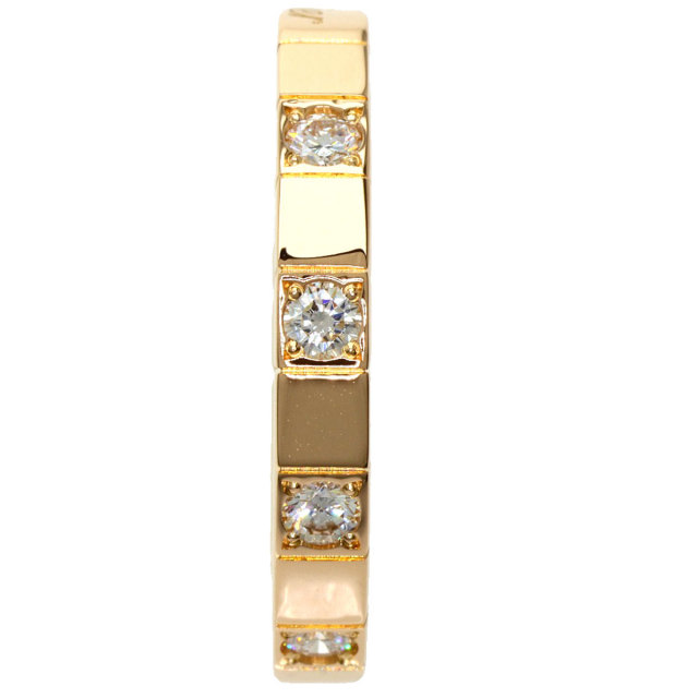 CARTIER カルティエ ラニエール ハーフ ダイヤモンド #53 リング・指輪 