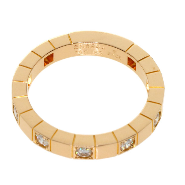 CARTIER カルティエ ラニエール ハーフ ダイヤモンド #53 リング・指輪 
