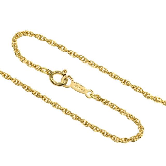 ヴィンテージ　ミキモト　18金ネックレス　ベル MIKIMOTO ミキモト ベル ネックレス K18イエローゴールド