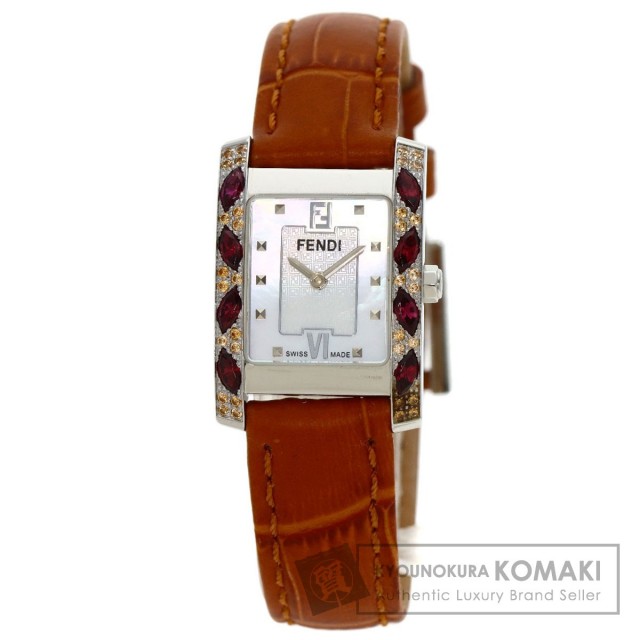 FENDI フェンディ 7000L クラシコ 腕時計 ステンレススチール/革  