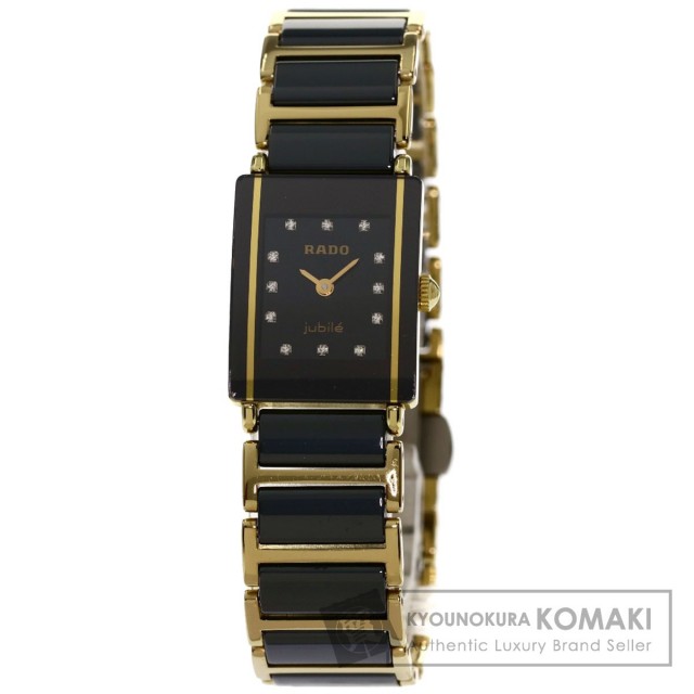 RADO ラドー 153.0383.3 ダイヤスター 12P ダイヤモンド 腕時計 GP/GPx 