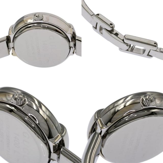 GUCCI グッチ 1400L ラウンドフェイス 腕時計 ステンレススチール/SS  