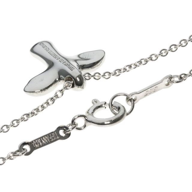 TIFFANY&Co. ティファニー バード クロス ネックレス シルバー レディース