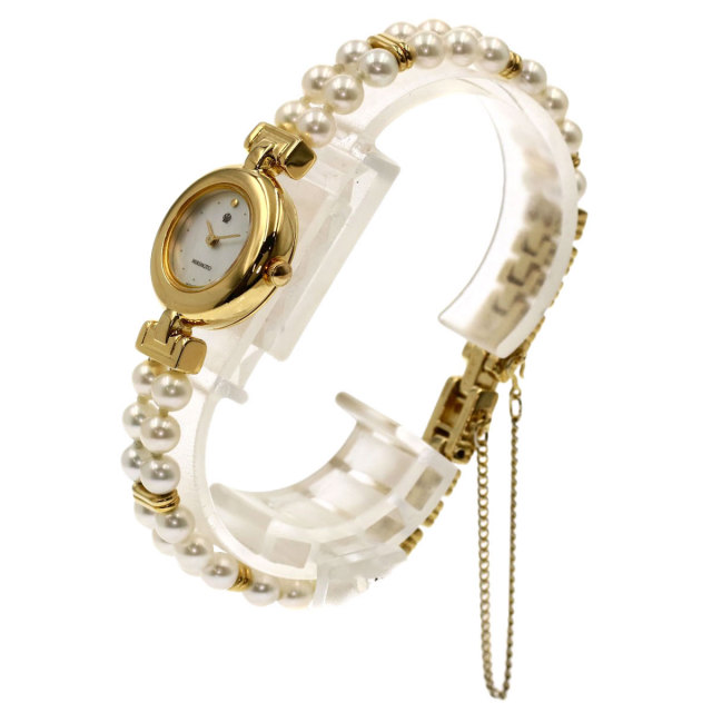 忘年会 未使用品【 MIKIMOTO×JAL】 パールペンダントウォッチ いいっ
