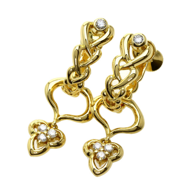 MIKIMOTO ミキモト アコヤパール 真珠 ダイヤモンド チャーム付き 