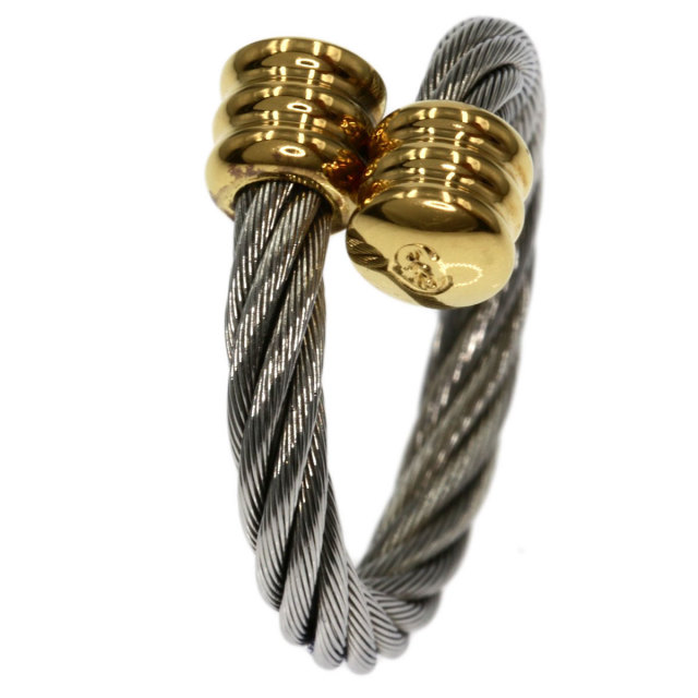 CHARRIOL シャリオール ワイヤーリング リング・指輪 ステンレス  