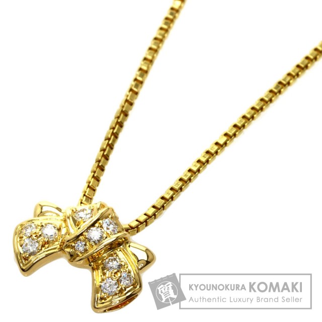 □POLA　ポーラ　K18　ネックレス ポーラ POLA ネックレス 18金 K18イエローゴールド ダイヤモンド