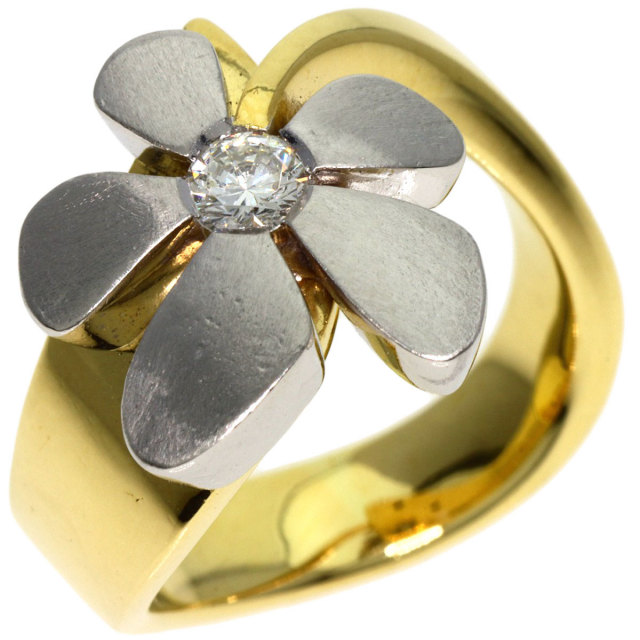 KENJI KIUCHI 木内賢治 K18 Pt900 ダイヤモンド リング