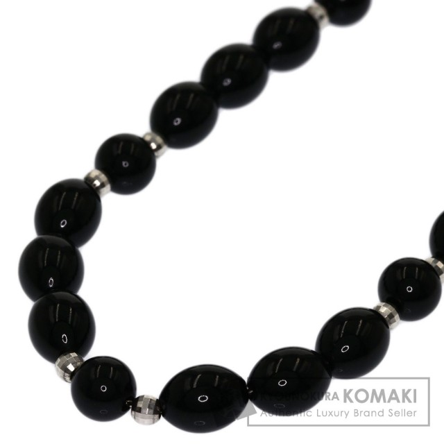 遠赤磁気 ネックレス K18ホワイトゴールド 16.8g レディース 