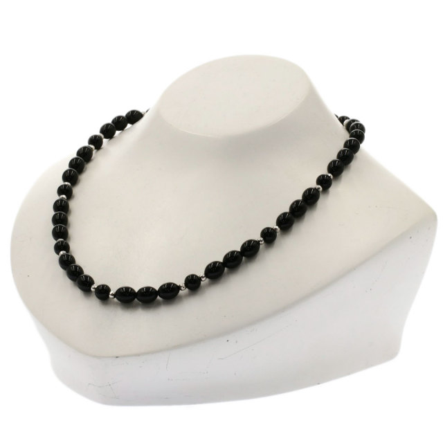 遠赤磁気 ネックレス K18ホワイトゴールド 16.8g レディース 