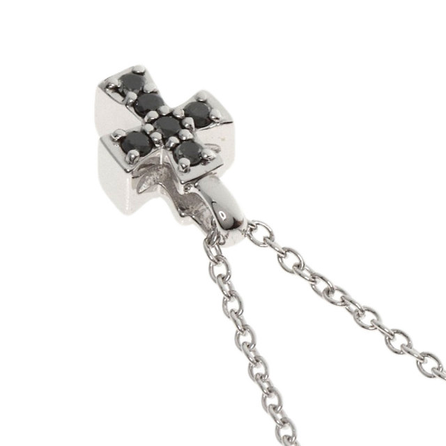 ポンテヴェキオ ダイヤモンド リバーシブル ネックレス 6月]K10YGムーンストーン/ダイヤモンドリバーシブルネックレス