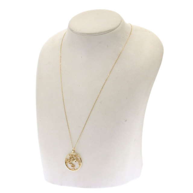STAR JEWELRY スタージュエリー ダイヤモンド ネックレス K10ピンク 