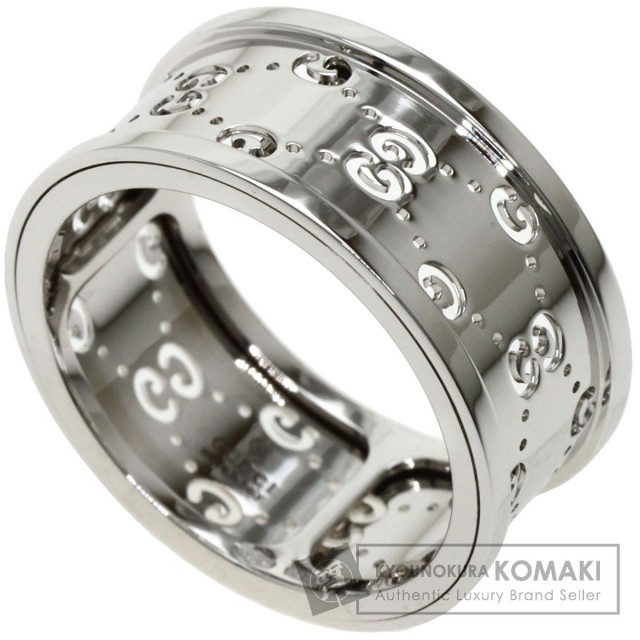 GUCCI グッチ アイコン トワール #19 リング・指輪 K18ホワイト  