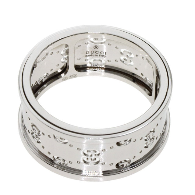 GUCCI グッチ アイコン トワール #19 リング・指輪 K18ホワイト  