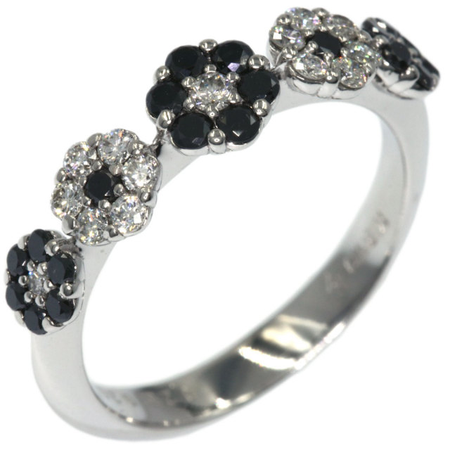 ポンテヴェキオ フラワー 花 ダイヤモンド リング K18