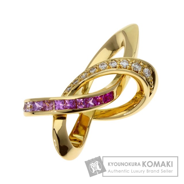 中古 ジュネ JUNE レディース ペンダントトップ K18イエローゴールド