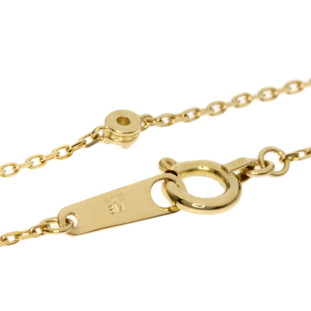 アガット agete K18 ダイヤ ブレスレット 0.04