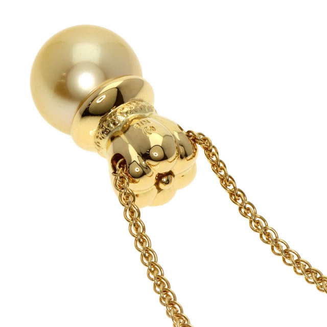 TASAKI タサキ 南洋ゴールデンパール 真珠 ネックレス K18イエロー