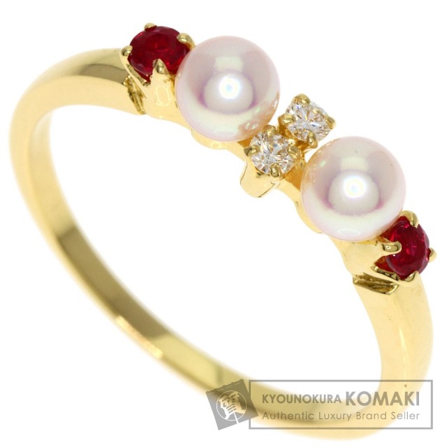 MIKIMOTO ミキモト ベビーパール 真珠 ダイヤモンド ルビー 