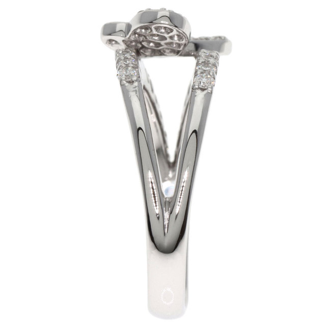 ポンテヴェキオ Ponte Vecchio 3Pダイヤ 7号 リング・指輪 K18ホワイト  