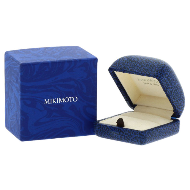 【MIKIMOTO】プラチナ パールリング✧*。 MIKIMOTO ミキモト パール デザインリング プラチナ 指輪