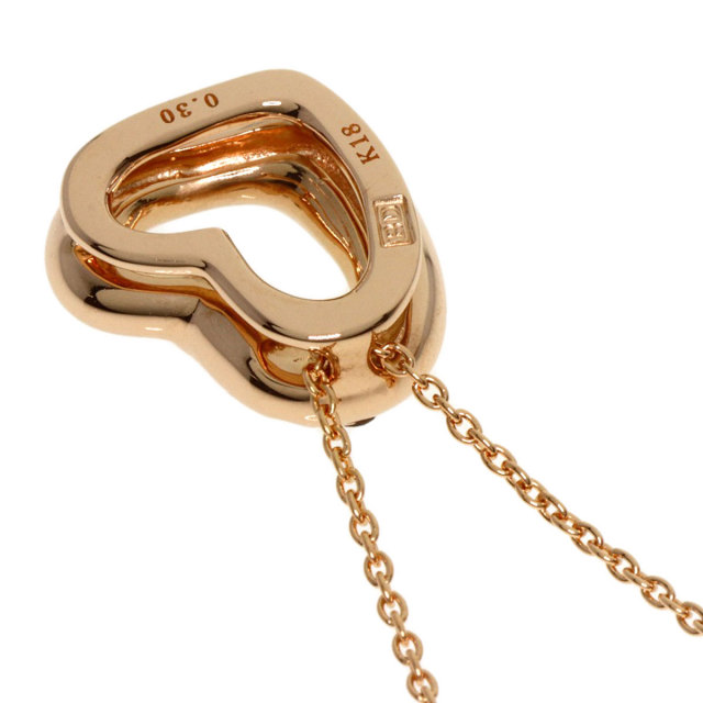 Kashikey カシケイ ハート ブラウン ダイヤモンド ネックレス K18  