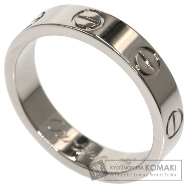 CARTIER カルティエ ミニラブリング #47 リング・指輪 K18ホワイト  