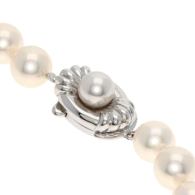 POLA ポーラ アコヤパール 真珠 ネックレス K14ホワイトゴールド  