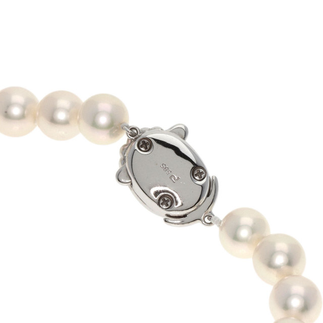 POLA ポーラ アコヤパール 真珠 ネックレス K14ホワイトゴールド  