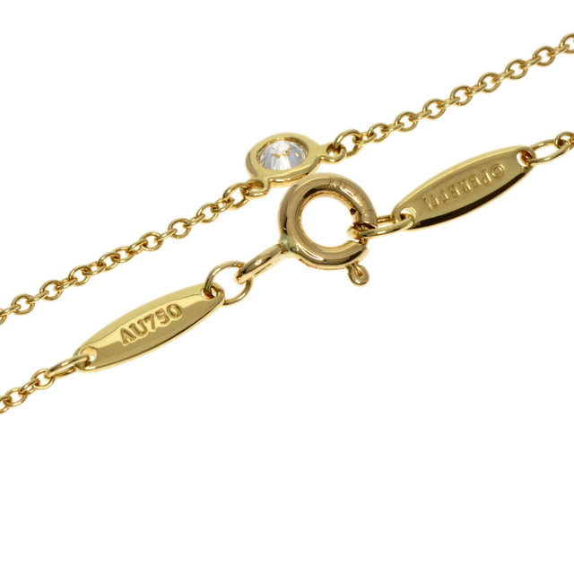 Tiffany & Co. バイザヤード ネックレス 750 K18 約2g