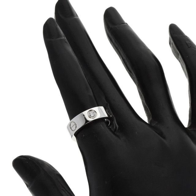 CARTIER カルティエ ラブリング 3P ダイヤモンド #49 リング・指輪 K18  