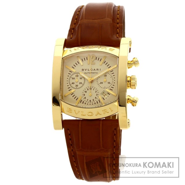 BVLGARI ブルガリ AA44C13GLDCH アショーマ クロノグラフ 腕時計